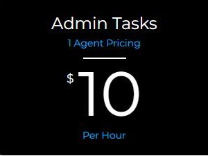 Admin Task – Expert Package